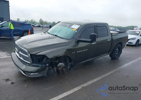 2012 Ram 1500 Slt from USA, damaged, VIN 1C6RD7LT5CS145917